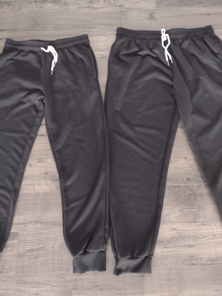 Two Identical Pairs Of Pants/Sweats, Size XL And M.