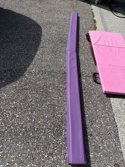 Gymnastics mat and beam
