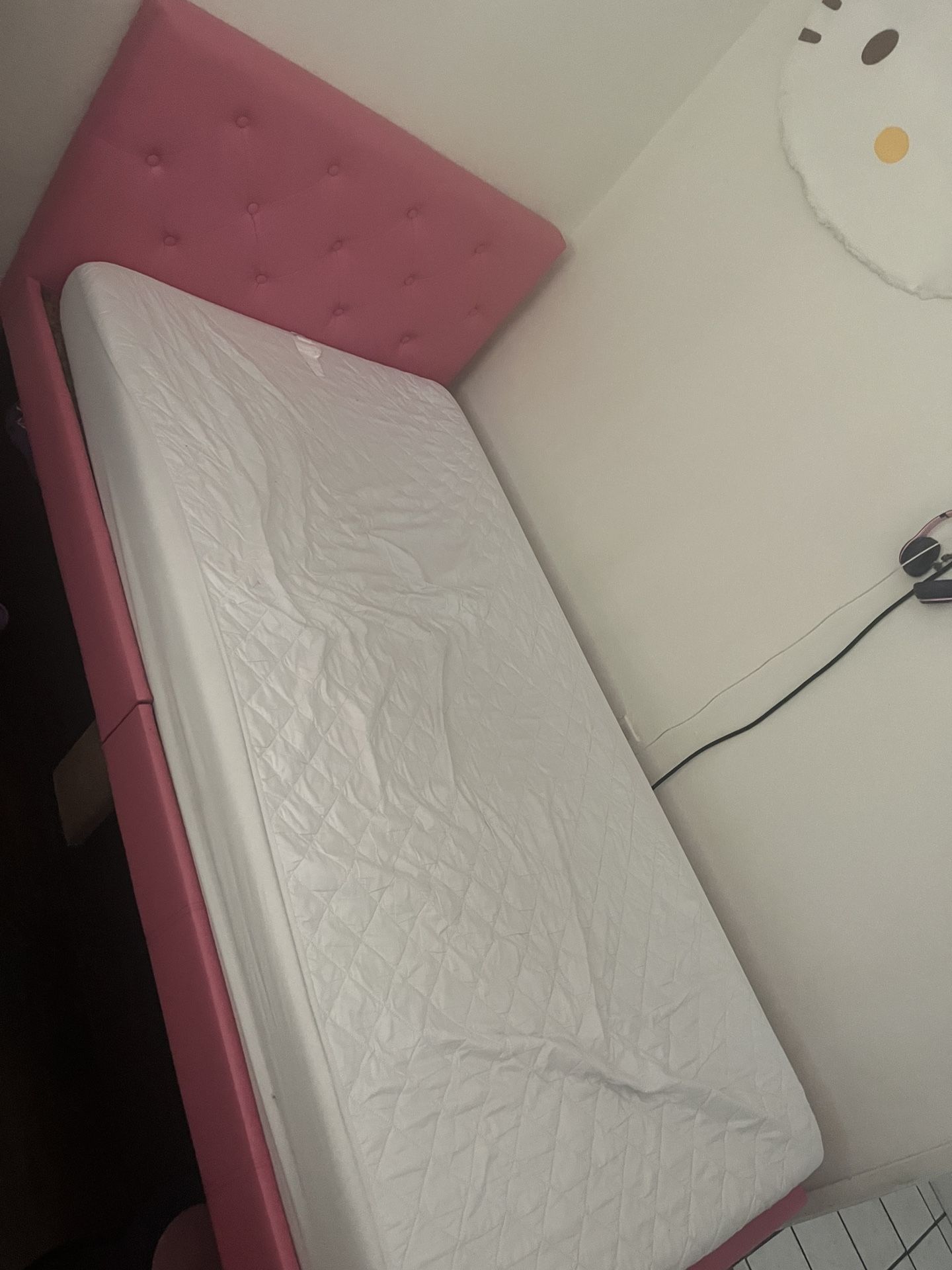 Pink Bed Frame