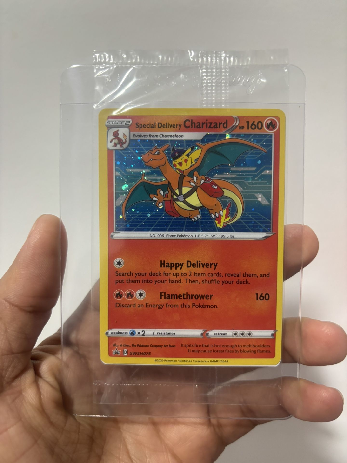 Special Delivery Charizard Sealed w/ Swirl 💫