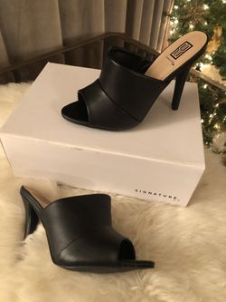 Slip-on heels