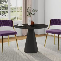 UIXE Velvet Dining Chairs Set of 2, Upholstered Dining Chair for Living Room, Modern Woven Kitchen Side Seats with Golden Legs, Great for Bedroom Kitc