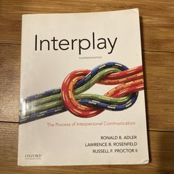 “Interplay” The process of Interpersonal Communication 14th Ed