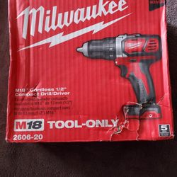 M18 18V Lithium-Ion Cordless 1/2 in. Drill Driver (Tool-Only)