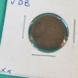 1909 Vdb One Cent Original