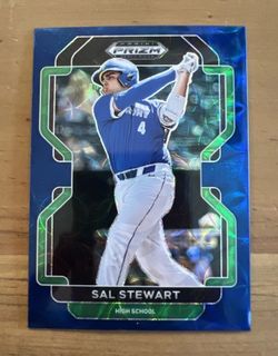 2022 Panini Prizm Draft Sal Stewart Circle Prizm RC /15