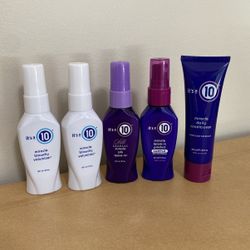 New “It’s a 10” Miracle Hair Conditioner Products 2 oz  Sizes
