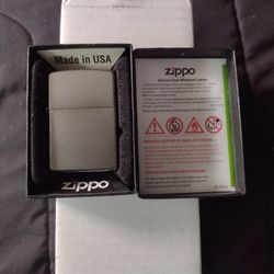 Zippo Regular Satin Chrome