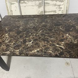 Table and 2 chairs