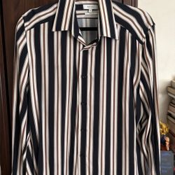 REISS Slim Fit Striped Shirt – Size M – Like New