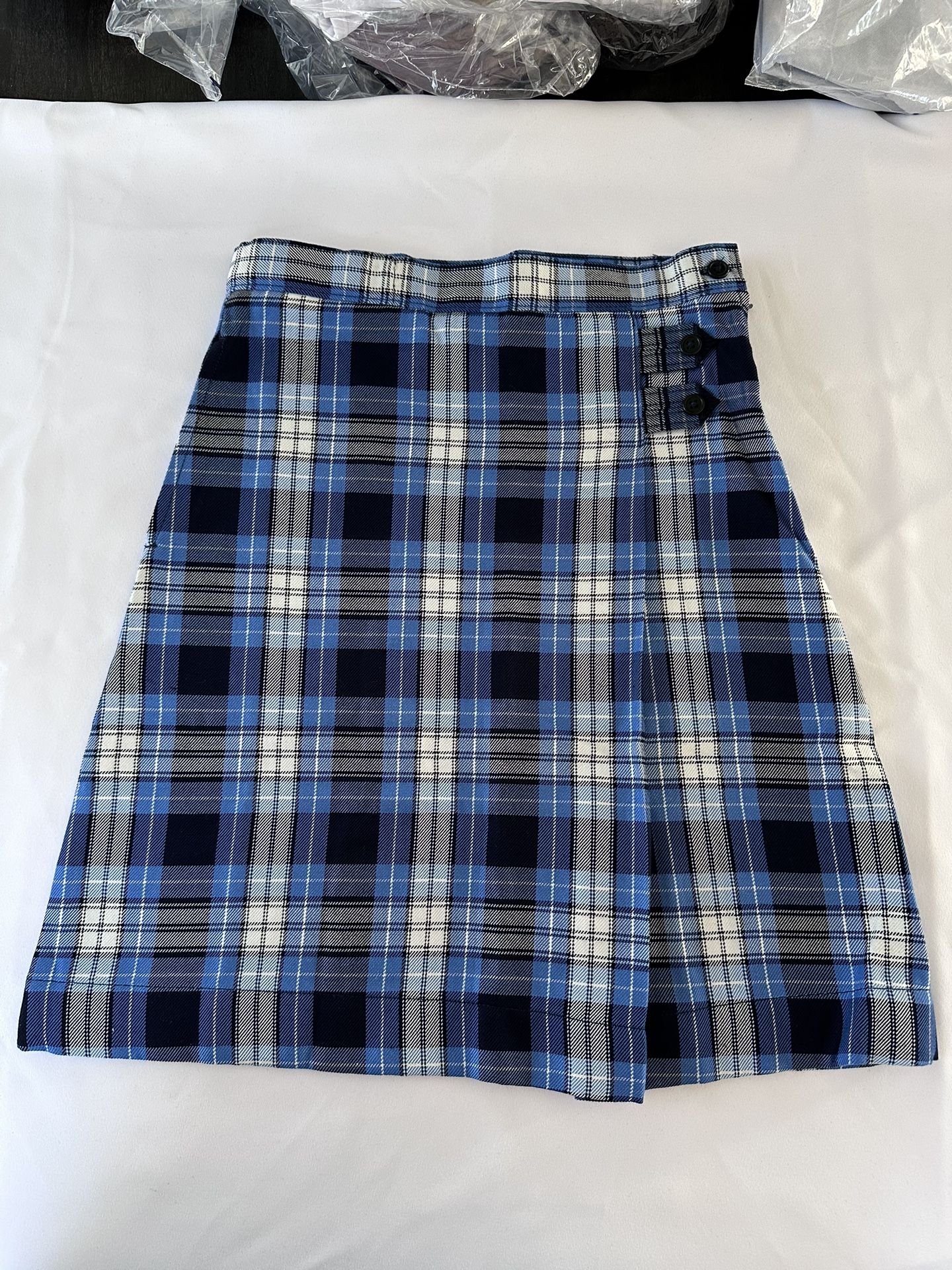 Lands End Girls Aline Skirt 8s