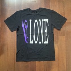 Palm Angels x Vlone T-shirt Black/Purple.