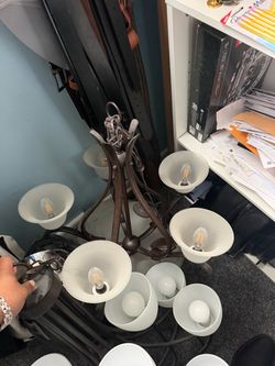 Hanging light fixtures