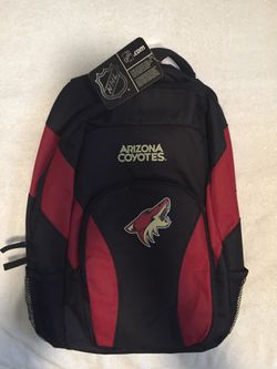 Coyotes Backpack NWT