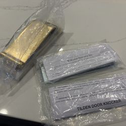 Rejuvenation Solid Brass Door Knocker