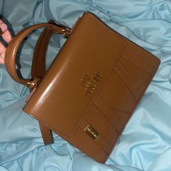 Brown Love Moschino Purse