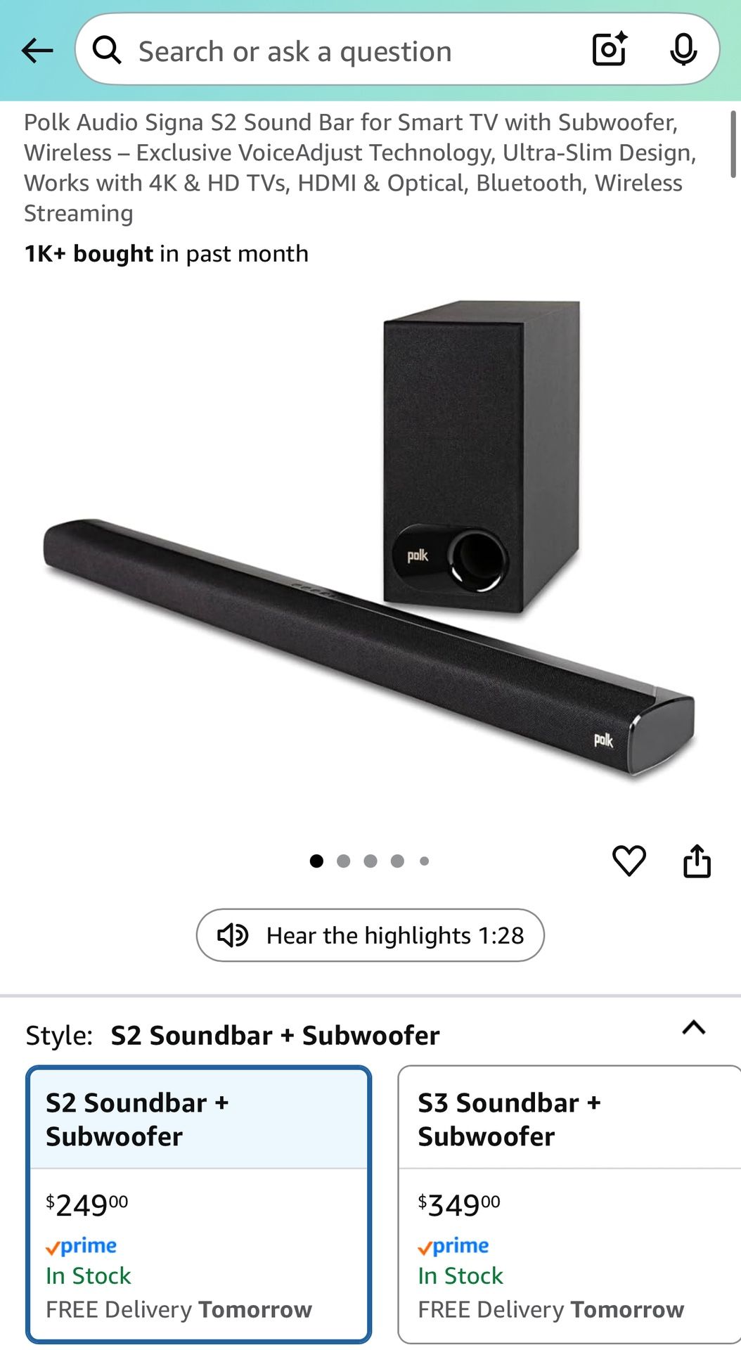 Polk Audio Signa S2