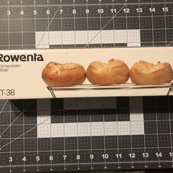 Brand new in box Rowenta Toaster Bread Roll Warmer Attachment ZT-38  W. Germany