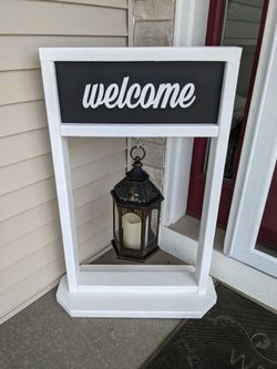Welcome Home Porch / Patio Decor. Holiday Gift