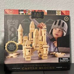 Brand New FAO Schwartz Castle Building Blocks