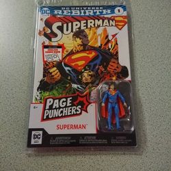 Superman: Rebirth #1 Page Punchers Comic