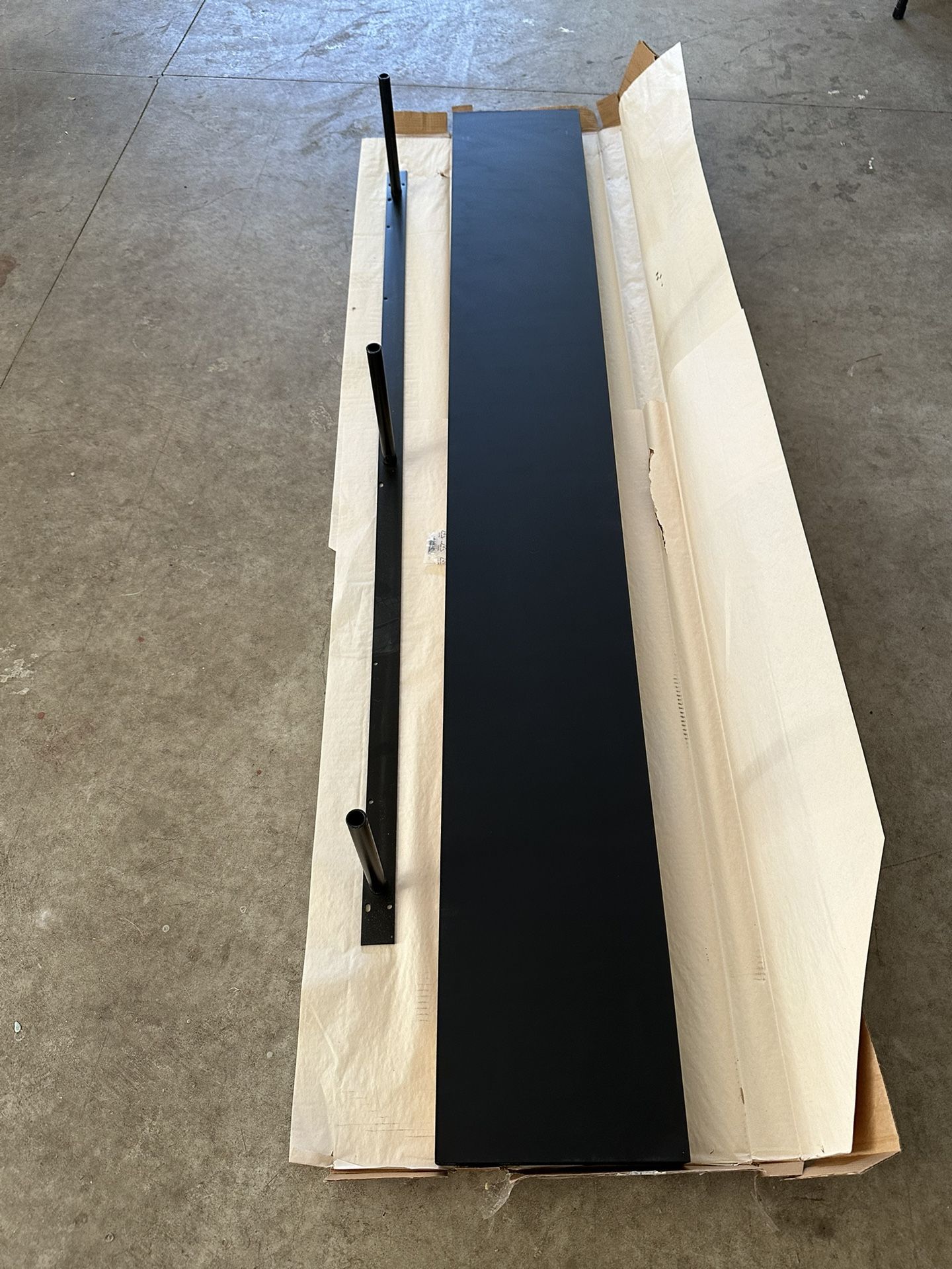 Ikea Lack Black Shelf