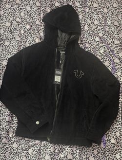 True Religion Horseshoe Hooded Corduroy Jacket Medium