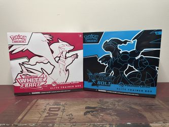 Pokémon Black Bolt And White Flare ETB