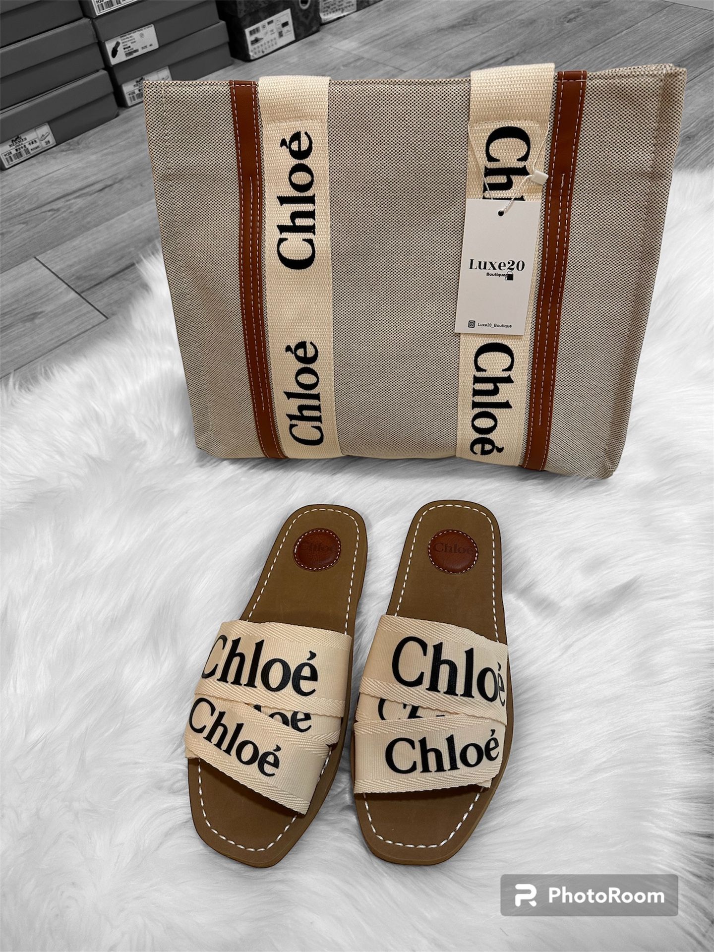 Tote Bag And Sandals