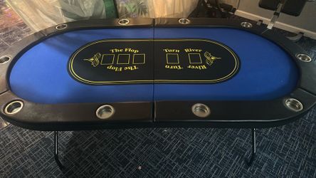 10 person poker table