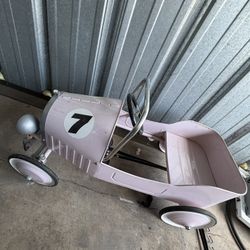Pink Retro Pedal Cart 