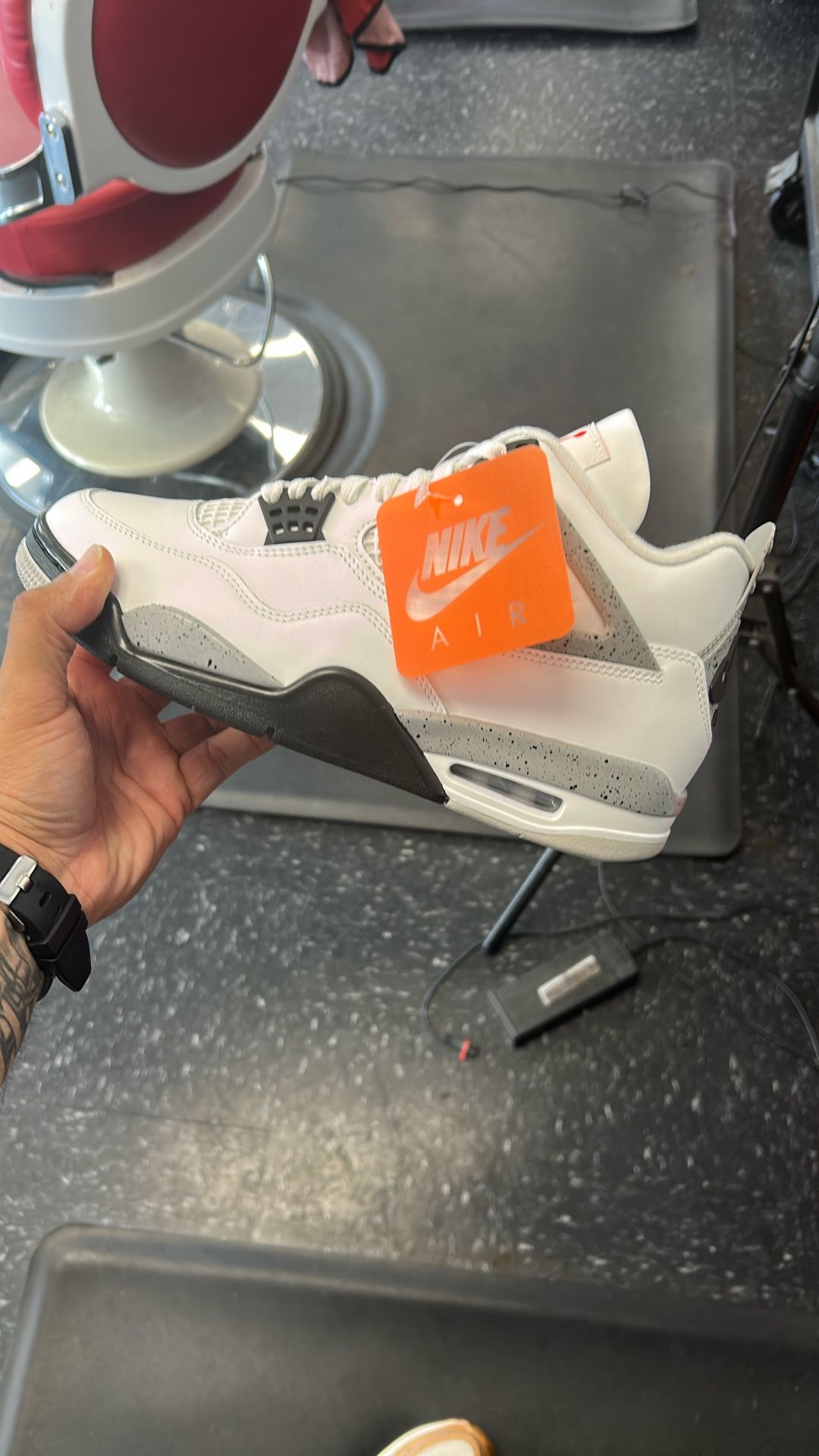 White Cement 4 Jordan Retro