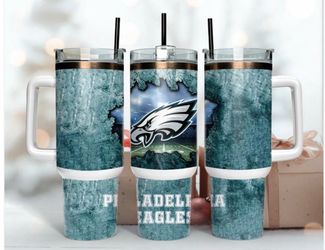 Philadelphia Eagles Football 40oz Tumbler