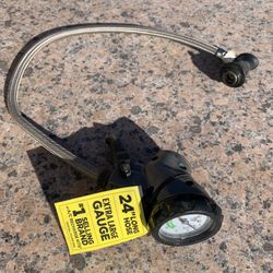 A/C Pro Recharge Hose and Gauge