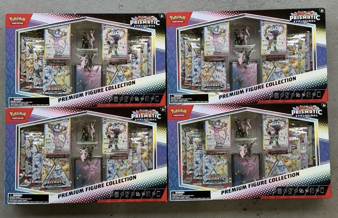 Pokemon Prismatic Evolutions Premium Figure Collection
