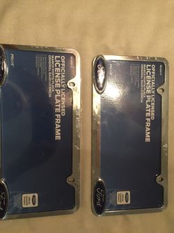 Ford license plate frames