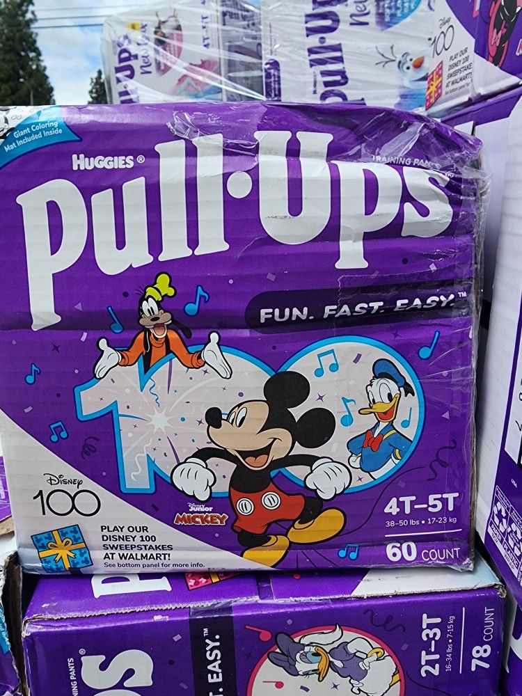 Huggies Pull Ups 4t-5t Price Is Firm!