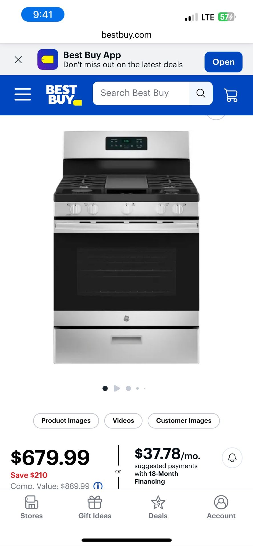 Ge Gas Stove