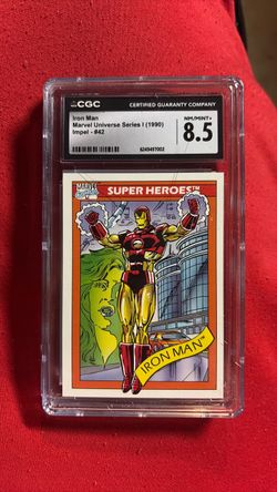 1990 Marvel Universe CGC Card