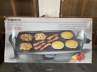 Presto 22” Electric Griddle