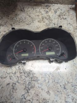 Speedometer cluster for 09-13 Toyota Corolla