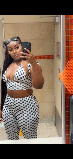 polka dot set
