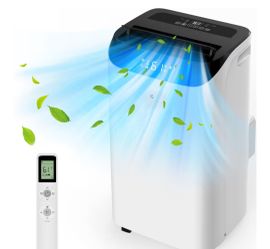 Aire Acondicionado Portátil 14,000 BTU – Enfría hasta 700 ft² ❄️
