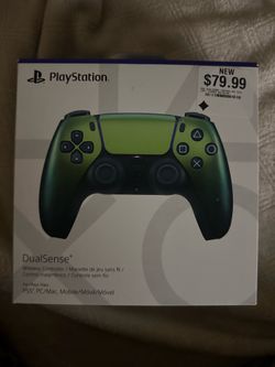 Chrome Teal Ps Controller