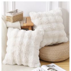 Four Cream Off White 22 Inch pillow covers