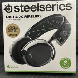 New Arctis 9X SteelSeries Wireless Stereo Gaming Headset for Xbox One - Black