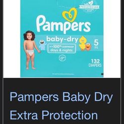Pampers Diapers Size 5