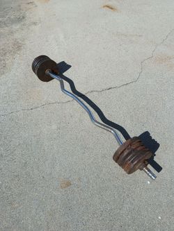 Curl bar 60 pounds