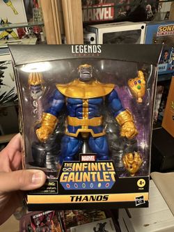 Thanos Infinity Gauntlet and Thanos Figures
