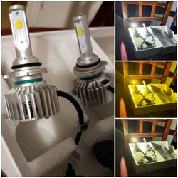 9006 or hb4 switchable 3 color 5 modes new! Love these have 1 set left